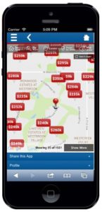 mobile search app provided by an arizona real estate agent
